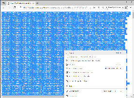 Screenshot, der das Speichern einer Ausgabe des envVisio als JSON-Dokument in Microsoft Edge demonstriert